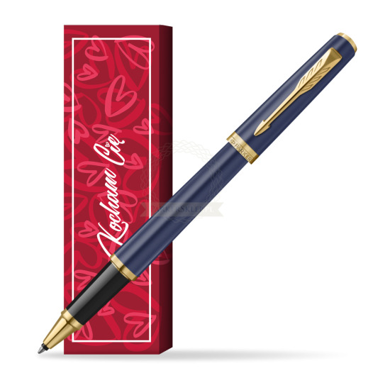 Pióro kulkowe Parker MERIDIAN Blue GT w obwolucie Kocham Cię