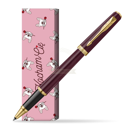 Pióro kulkowe Parker MERIDIAN Red GT w obwolucie Sweet Rose