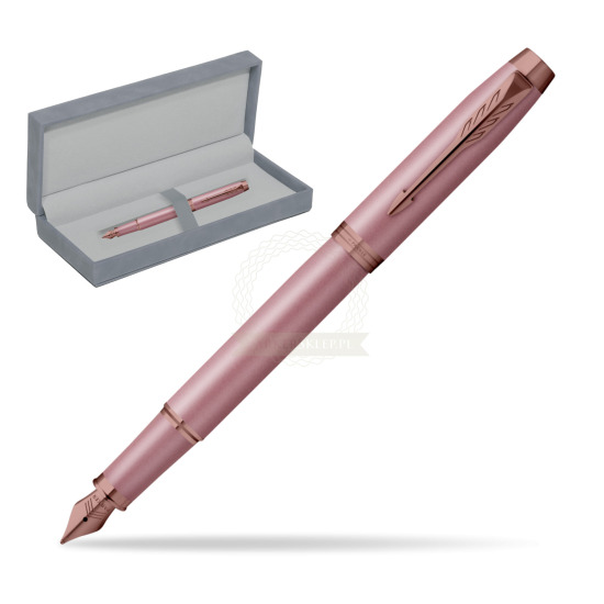 Pióro wieczne Parker IM RITUALS MAUVE w szarym szarymszarymszarympudełku zamszowym