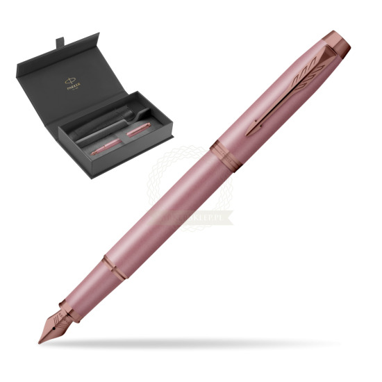 Pióro wieczne Parker IM RITUALS MAUVE w oryginalnym pudełku Parker, wsuwane etui