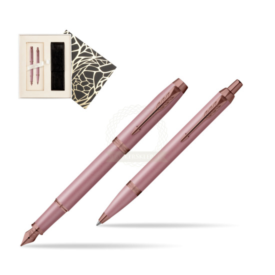 Zestaw Parker Pióro wieczne + Długopis IM RITUALS MAUVE w pudełku Jubileusz