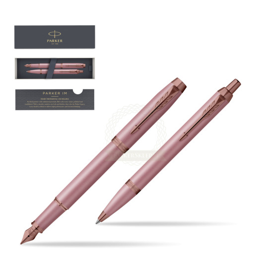Zestaw Parker Pióro wieczne + Długopis IM RITUALS MAUVE 