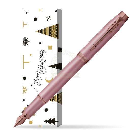 Pióro wieczne Parker IM RITUALS MAUVE w obwolucie Snow Gift