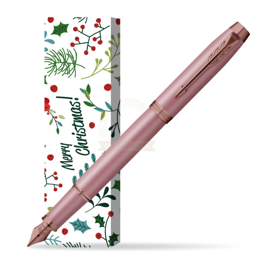 Pióro wieczne Parker IM RITUALS MAUVE w obwolucie Merry Mistletoe