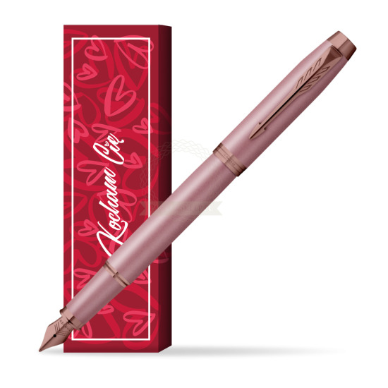 Pióro wieczne Parker IM RITUALS MAUVE w obwolucie Kocham Cię
