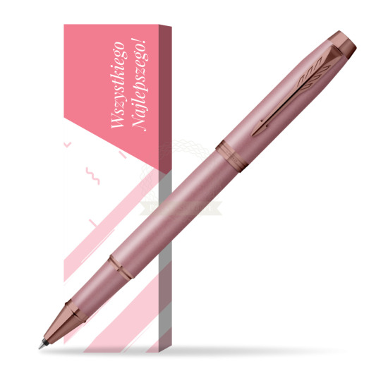 Pióro kulkowe Parker IM RITUALS MAUVE w obwolucie Wszystkiego najlepszego