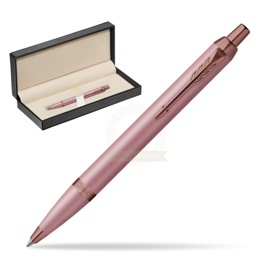 Długopis Parker IM RITUALS MAUVE w pudełku classic pure black