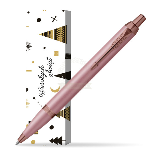 Długopis Parker IM RITUALS MAUVE w obwolucie Śnieżny dar