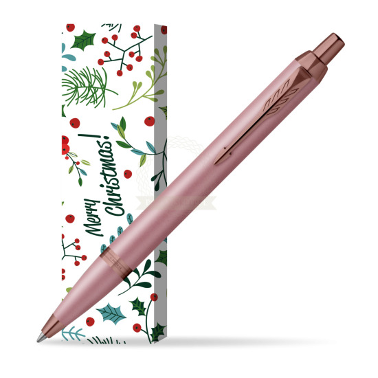 Długopis Parker IM RITUALS MAUVE w obwolucie Merry Mistletoe
