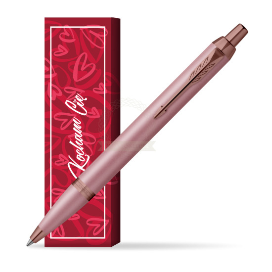 Długopis Parker IM RITUALS MAUVE w obwolucie Kocham Cię