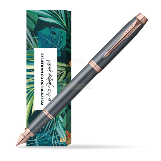 Pióro wieczne Parker IM TURQUOISE SLATE w obwolucie Twoje święto