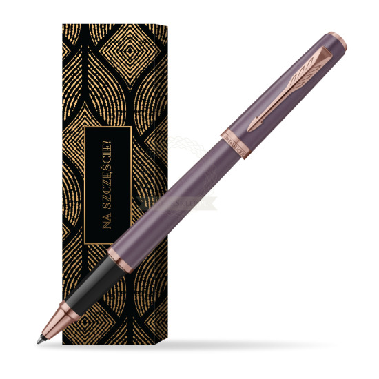 Pióro kulkowe Parker MERIDIAN Purple PGT w obwolucie Szczęśliwy traf