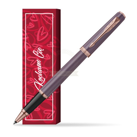 Pióro kulkowe Parker MERIDIAN Purple PGT w obwolucie Kocham Cię