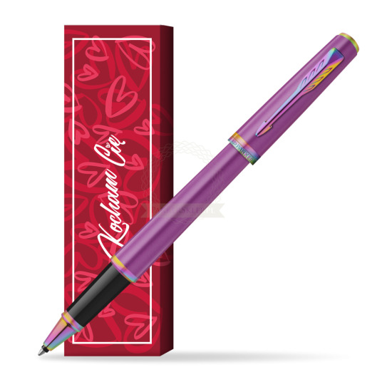 Pióro kulkowe Parker MERIDIAN GRAPE RBT w obwolucie Kocham Cię