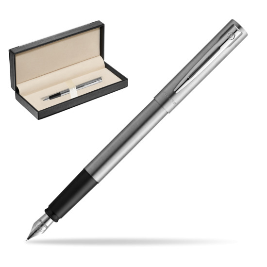 Pióro wieczne Waterman Allure Stal CT w pudełku classic black