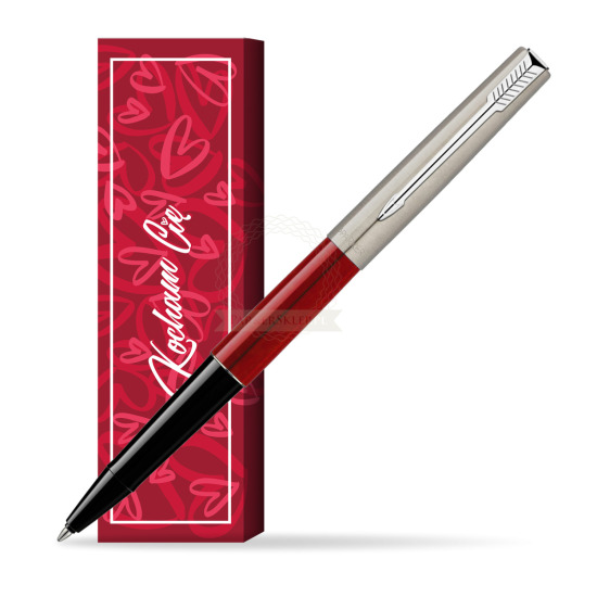 Pióro kulkowe Parker Jotter Red CT w obwolucie Kocham Cię