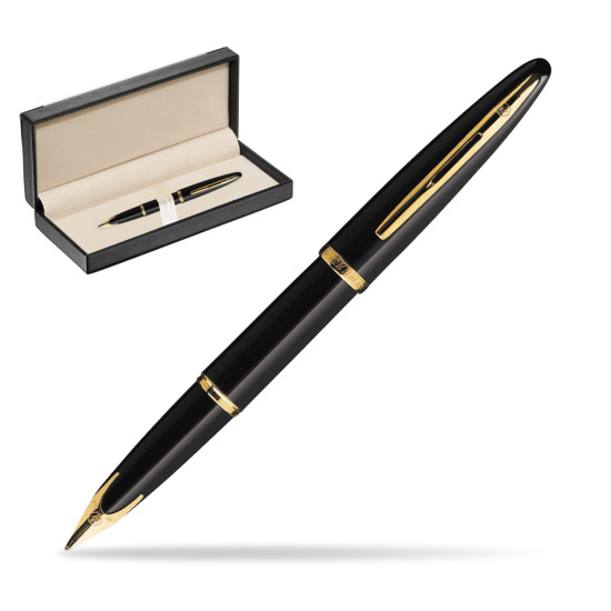 Pióro wieczne Waterman Carène Morze Czarne GT w pudełku classic black