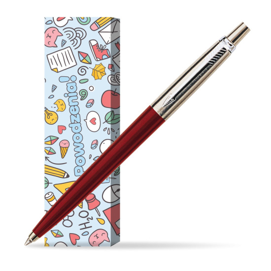 Długopis Parker Jotter Special Czerwony w obwolucie Powodzenia
