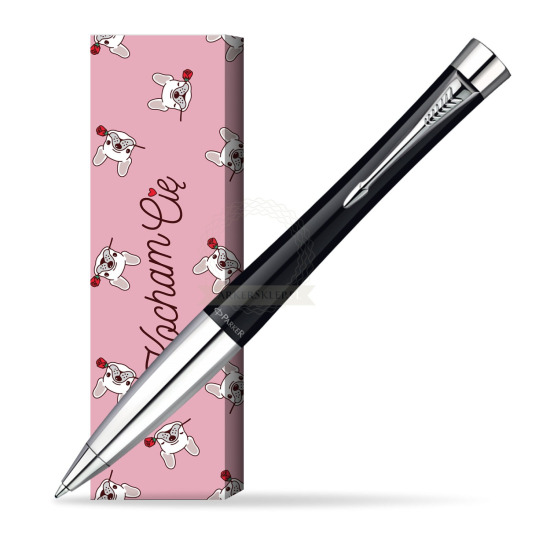Długopis Parker Urban Fashion London Cab Black CT w obwolucie Sweet Rose