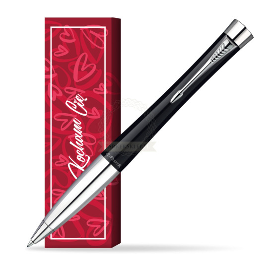Długopis Parker Urban Fashion London Cab Black CT w obwolucie Kocham Cię