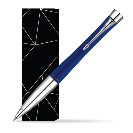Długopis Parker Urban Fashion Bay City Blue CT w obwolucie Na szczęście