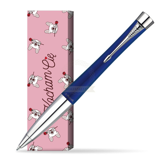 Długopis Parker Urban Fashion Bay City Blue CT w obwolucie Sweet Rose