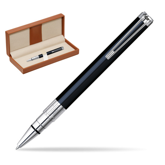 Długopis Waterman Perspective Czarny CT w pudełku classic brown