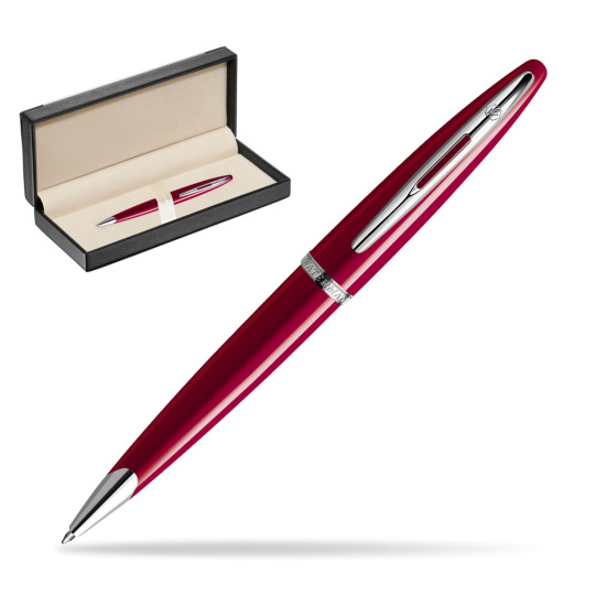 Długopis Waterman Carène Lśniąca Czerwień CT w pudełku classic black