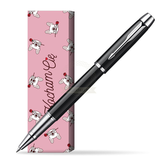 Pióro kulkowe Parker IM Czarny CT w obwolucie Sweet Rose