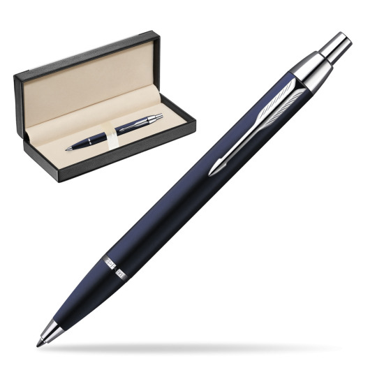 Długopis Parker IM Niebieski CT w pudełku classic black