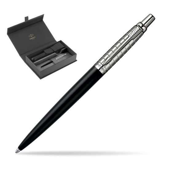 Długopis Parker Jotter Premium Czarny w oryginalnym pudełku Parker, zamykane etui