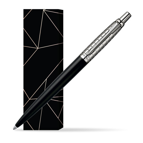 Długopis Parker Jotter Premium Czarny w obwolucie Na szczęście