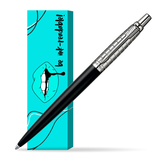Długopis Parker Jotter Premium Czarny w obwolucie Ink-readable