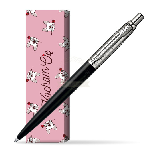Długopis Parker Jotter Premium Czarny w obwolucie Sweet Rose