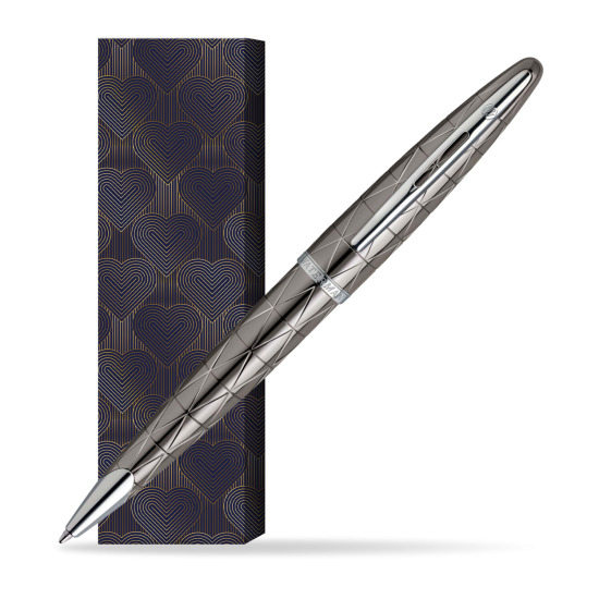 Długopis Waterman Carène Contemporary Gun Metal ST w obwolucie Glamour Love