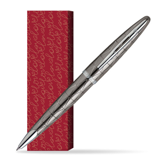 Długopis Waterman Carène Contemporary Gun Metal ST w obwolucie True Love