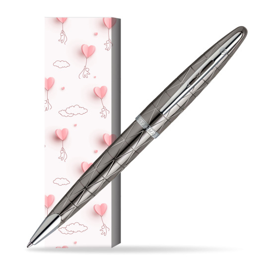 Długopis Waterman Carène Contemporary Gun Metal ST w obwolucie Love is in the air