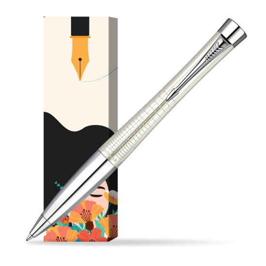Długopis Parker Urban Premium Metaliczny  Perłowy w obwolucie Maki