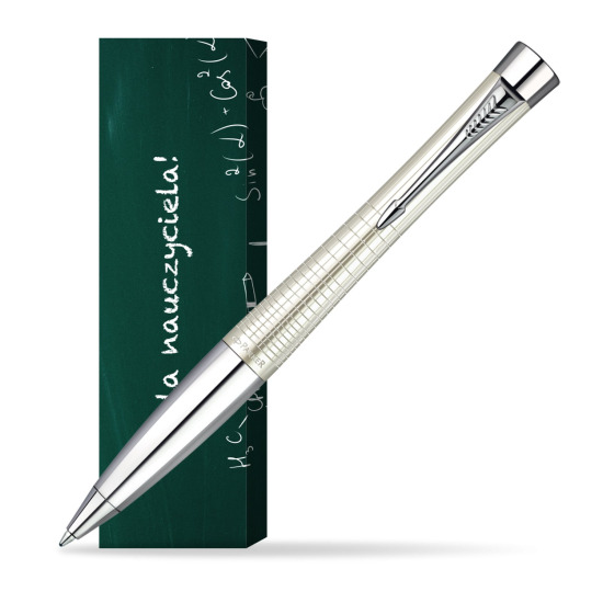 Długopis Parker Urban Premium Metaliczny  Perłowy w obwolucie Szkoła