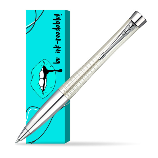 Długopis Parker Urban Premium Metaliczny  Perłowy w obwolucie Ink-readable