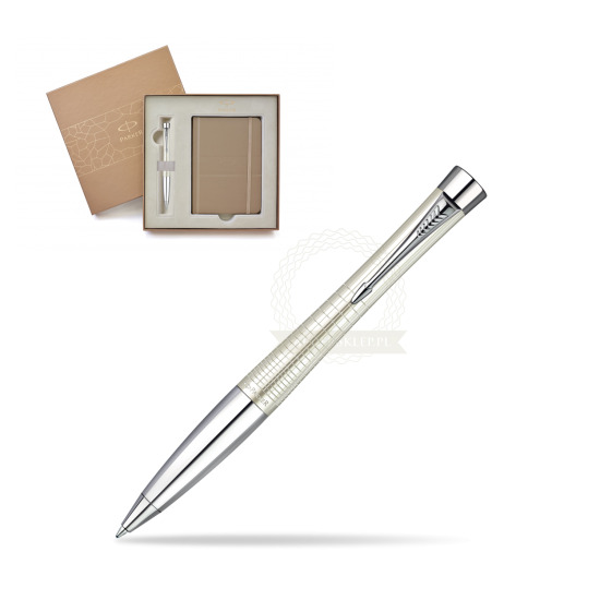 Długopis Parker Urban Premium Perłowy Metal w pudełku prezentowym