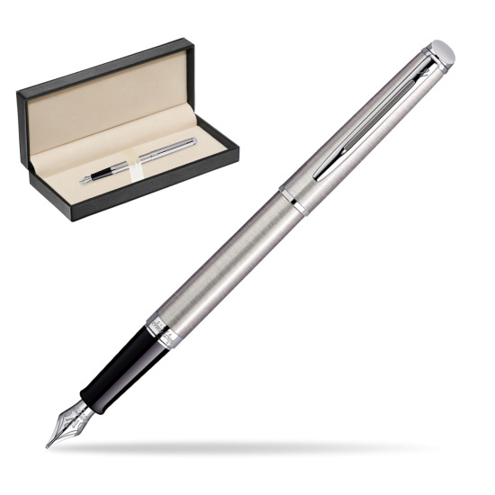 Pióro wieczne Waterman Hémisphère Stalowa CT w pudełku classic pure black