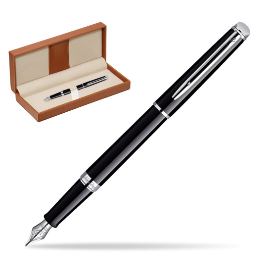 Pióro wieczne Waterman Hémisphère Czerń CT w pudełku classic brown