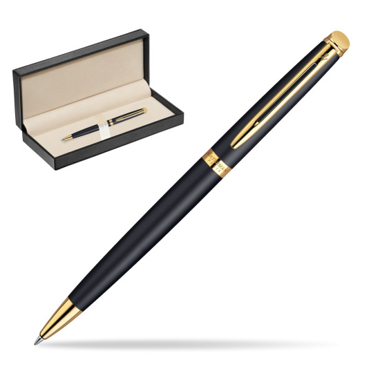 Długopis Waterman Hémisphère Czerń Matowa GT w pudełku classic pure black