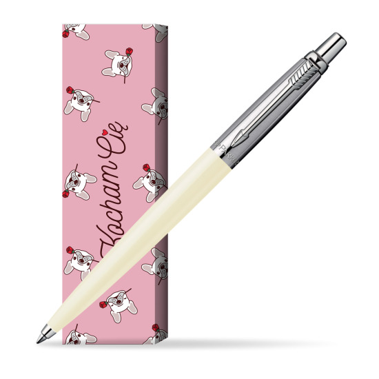 Długopis Parker Jotter Ecru w obwolucie Sweet Rose