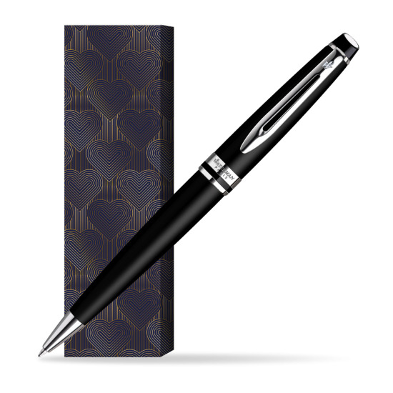 Długopis Waterman Expert Czarny Mat CT w obwolucie Glamour Love