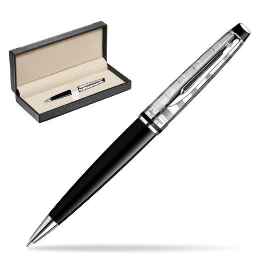 Długopis Waterman Expert Deluxe Czarny CT w pudełku classic black