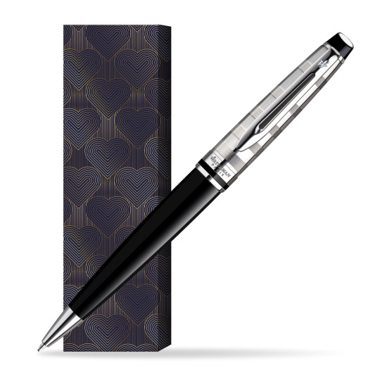 Długopis Waterman Expert Deluxe Czarny CT w obwolucie Glamour Love