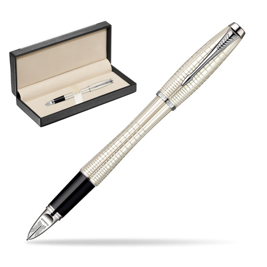 Parker 5-th Urban Perłowy Metal CT w pudełku classic black